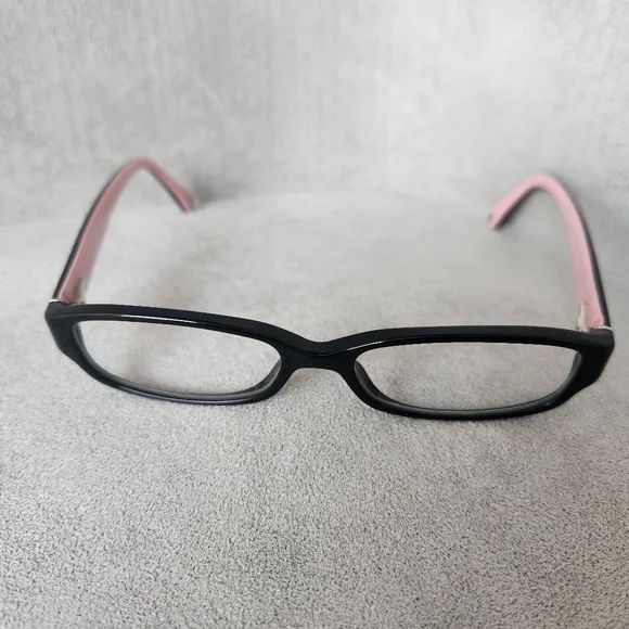 Coach eyeglasses frame women's black Emily slim rectangle optical HC 6001 logo